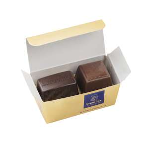 Mini-ballotin 2 chocolats