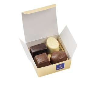 Mini-ballotin 4 chocolats