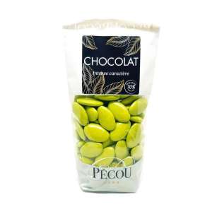 Dragées chocolat Vert tilleul 250g