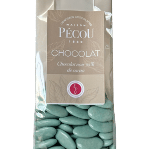 Dragées chocolat Bleu lagon 250g