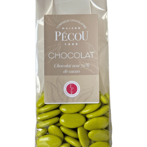 Dragées chocolat Vert tilleul 250g