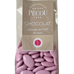 Dragées chocolat Rose ballerine 250g