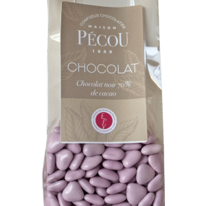 Mini-cœurs chocolat Rose ballerine 250g