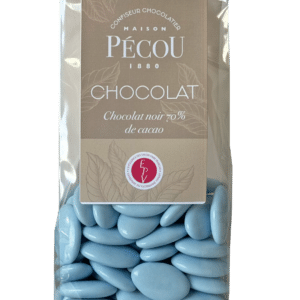 Dragées chocolat Bleu azur 250g