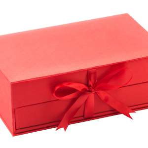 Boîte bijoux rouge 30 chocolats