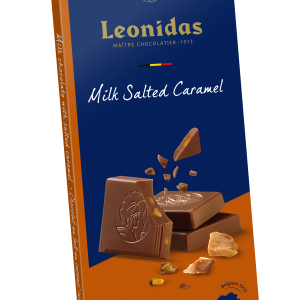 Tablette chocolat lait caramel salé 100g